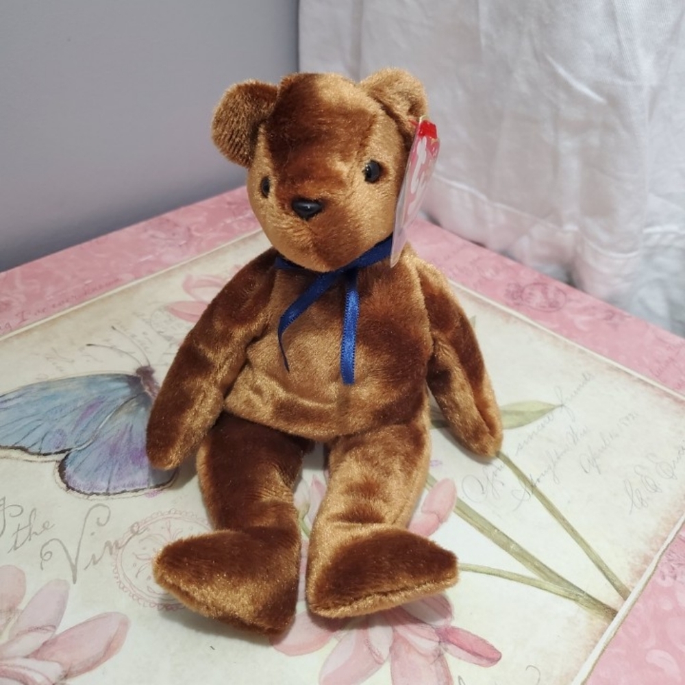 Vintage Beanie baby bear 2002 Ted-e